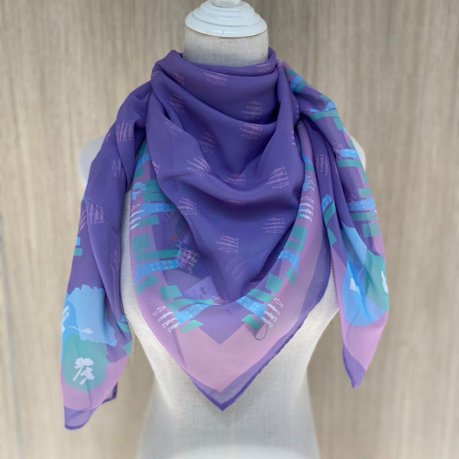 Utama Collective Scarf in Lavender