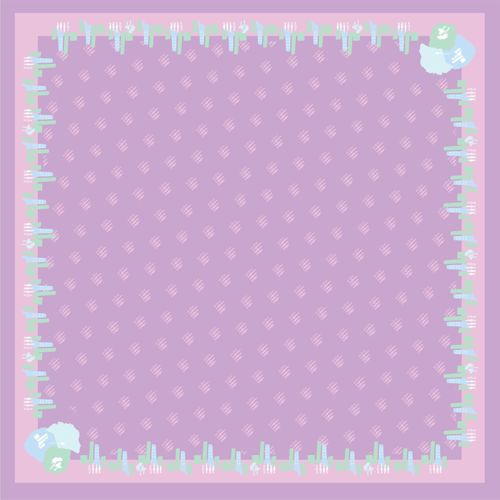 Utama Collective Scarf in Lavender