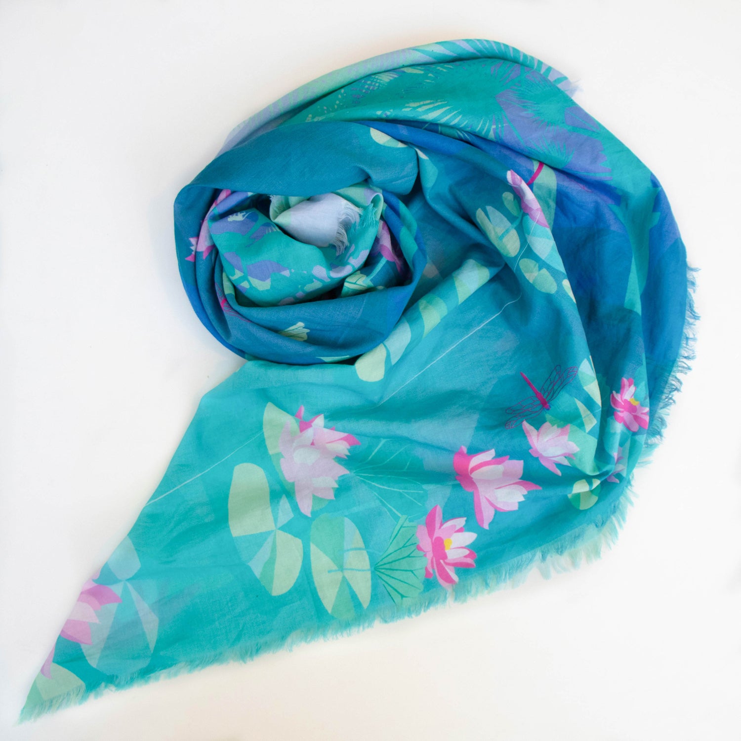 An Island Respite Cotton Scarf